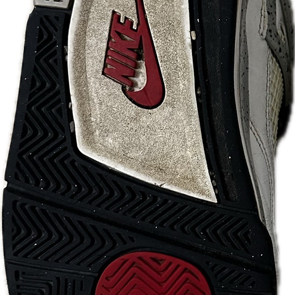 NIKE JORDAN 4 WHITE CEMENT - Picture 9 of 9